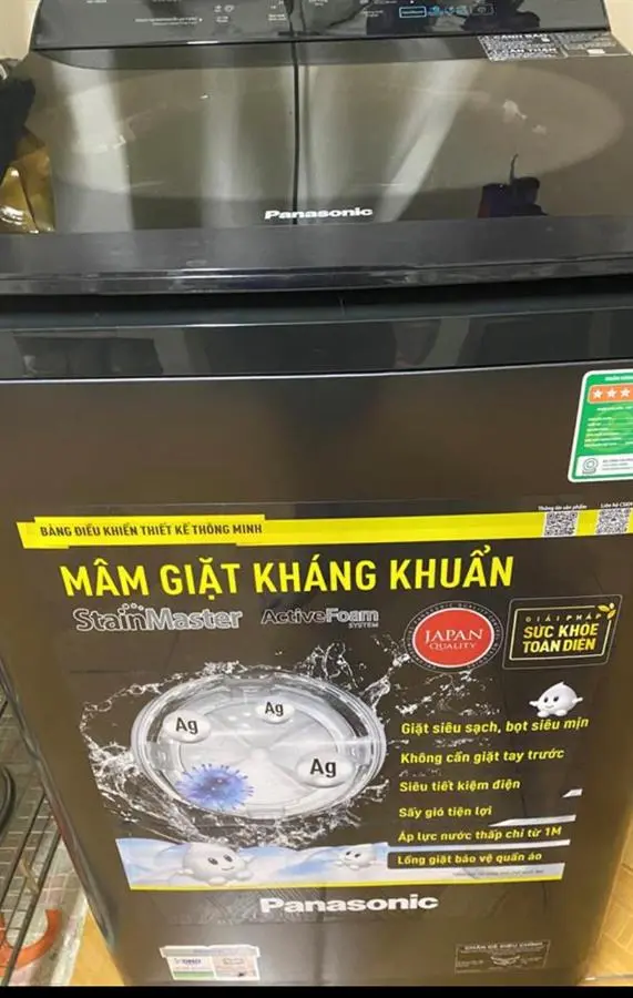 Khách hàng review Máy giặt Panasonic 8.5 Kg NA-F85A9BRV 28