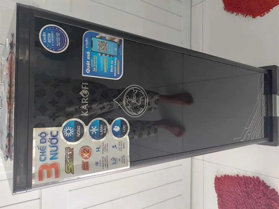 Khách hàng review Máy lọc nước RO nóng nguội lạnh Hydrogen Karofi KAD-D66 11 lõi 49