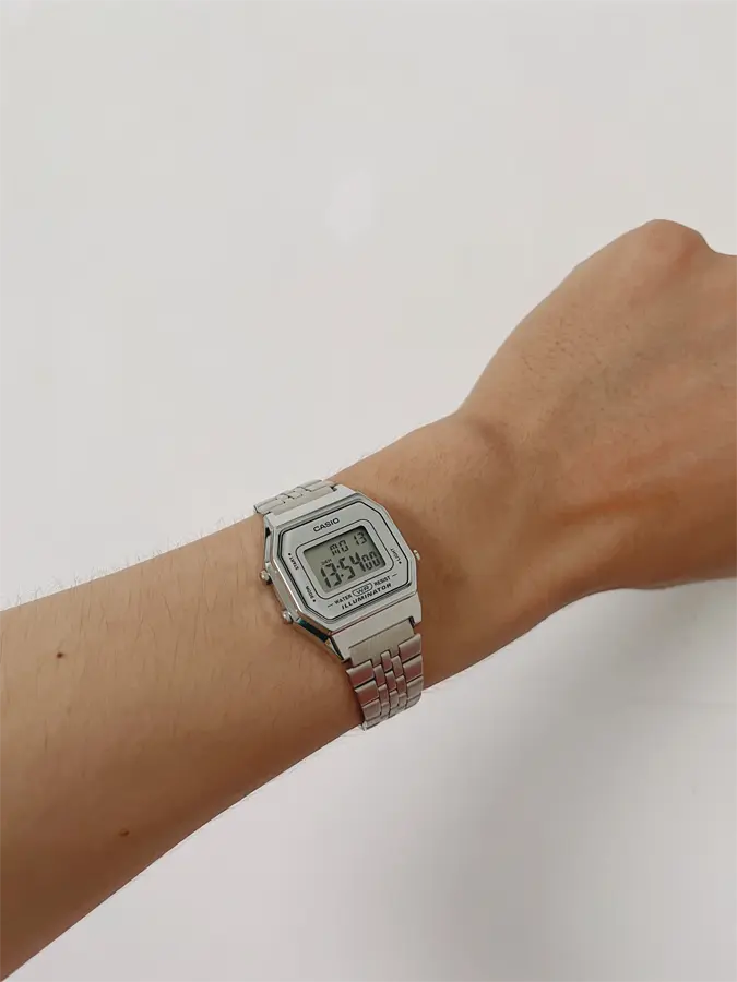 Khách hàng review Đồng hồ CASIO Vintage 28.5 mm Unisex LA680WA-7DF 2