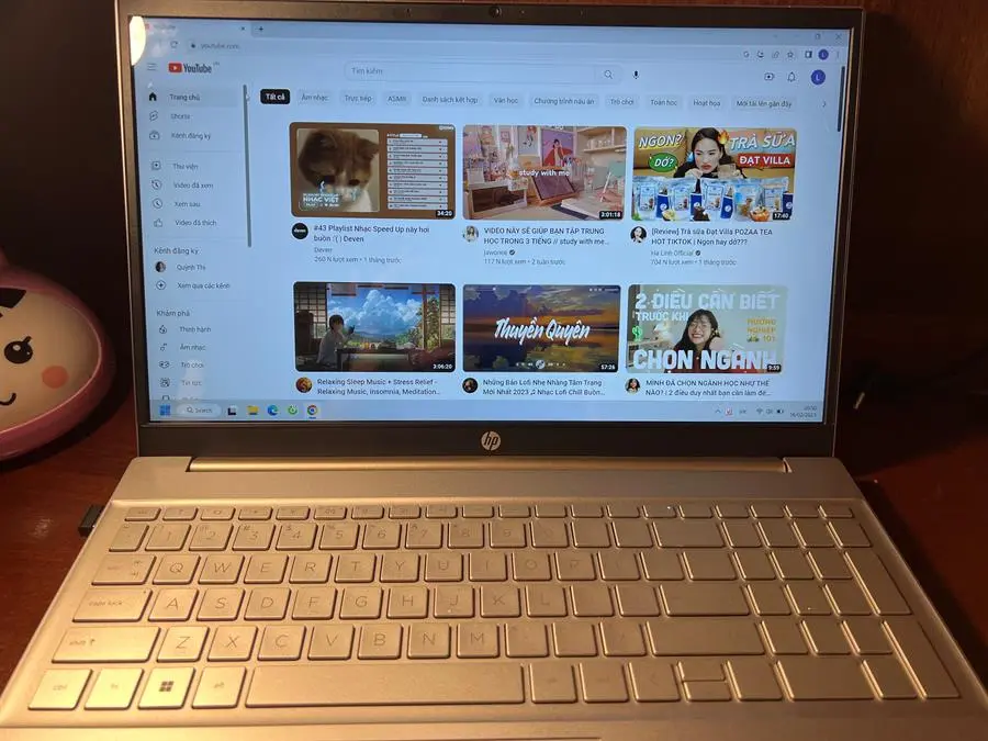 Khách hàng review Laptop HP Pavilion 15 eg2035TX i5 1235U/8GB/512GB/2GB MX550/Win11 (6K781PA) 1