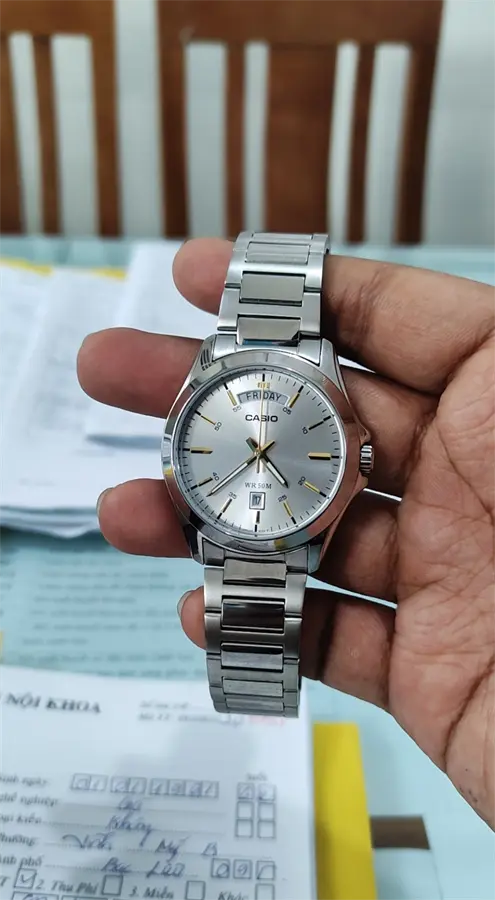 Khách hàng review Đồng hồ CASIO Timeless 40 mm Nam MTP-1370D-7A2VDF 1