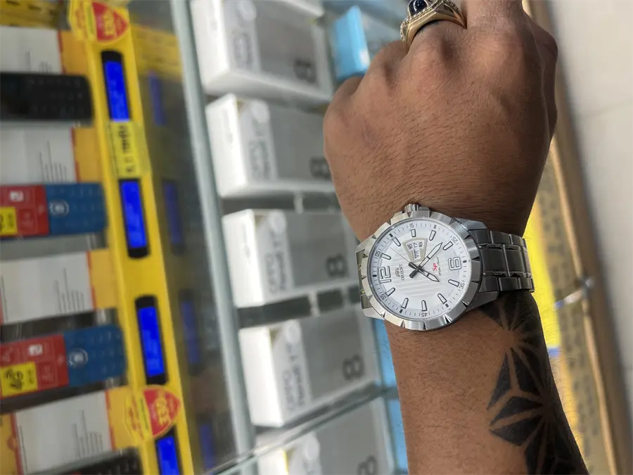 Khách hàng review Đồng hồ ORIENT 43 mm Nam FUG1X005W9 2