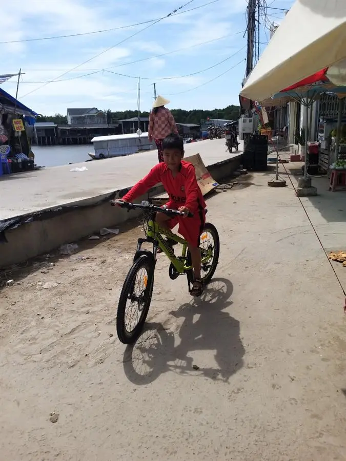 Khách hàng review Xe Đạp Địa Hình MTB Gammax 24-Qingyun-3.0-21S 24 inch 6