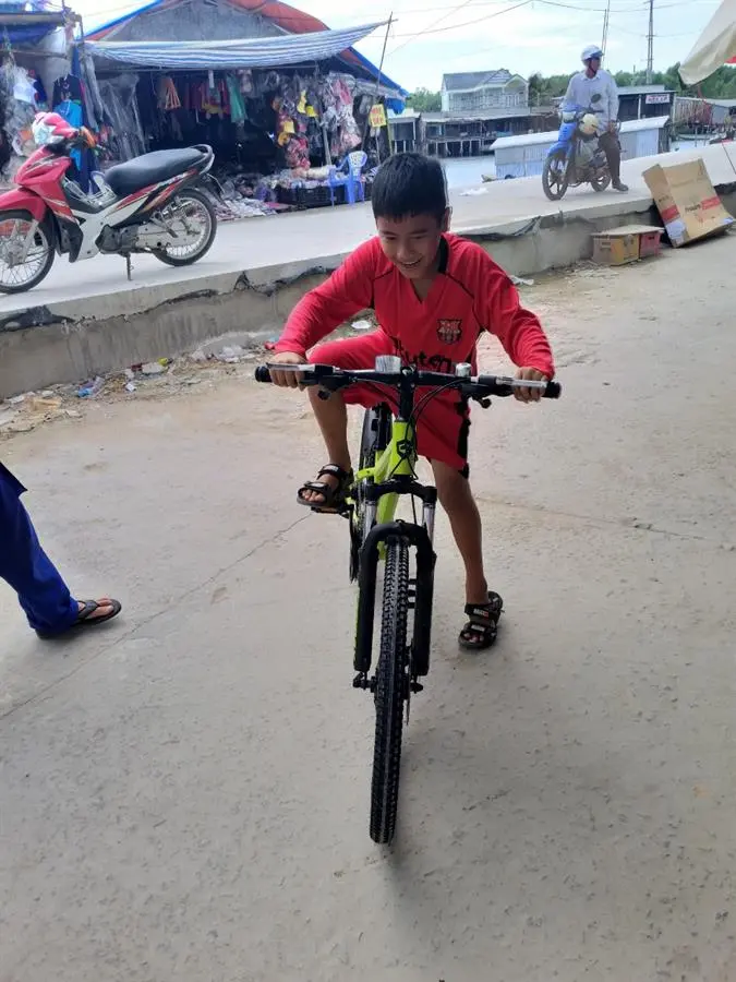 Khách hàng review Xe Đạp Địa Hình MTB Gammax 24-Qingyun-3.0-21S 24 inch 7