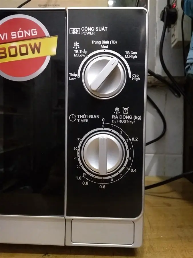 Khách hàng review Lò vi sóng Sharp R-205VN(S) 20 lít 7