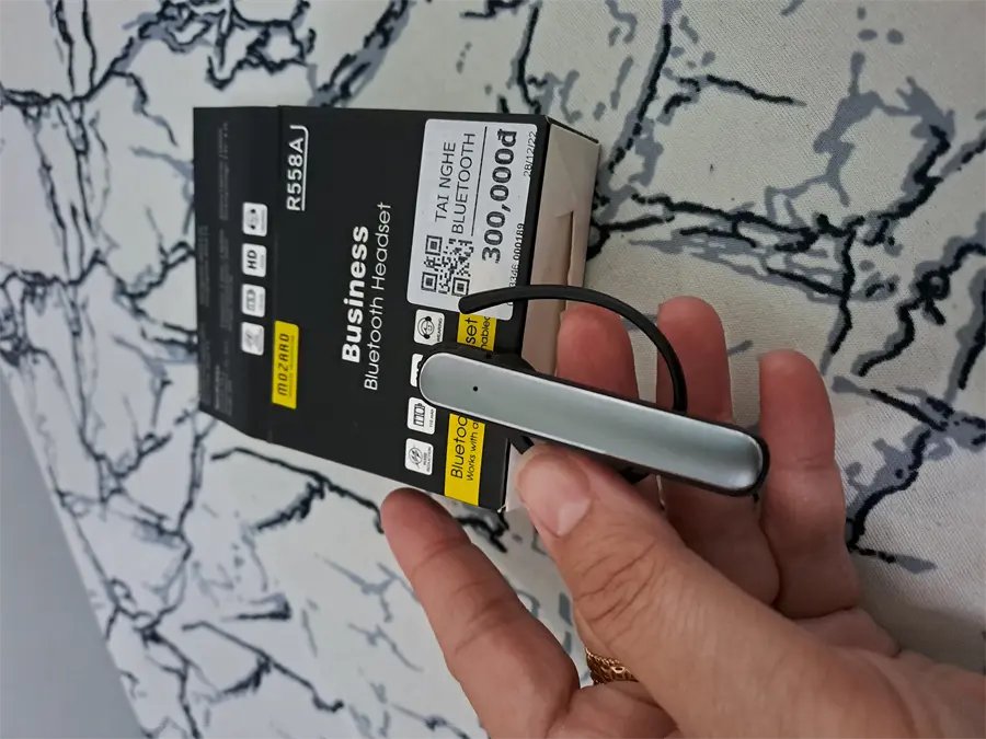 Khách hàng review Tai nghe Bluetooth 1 Bên Mozard R558A 1