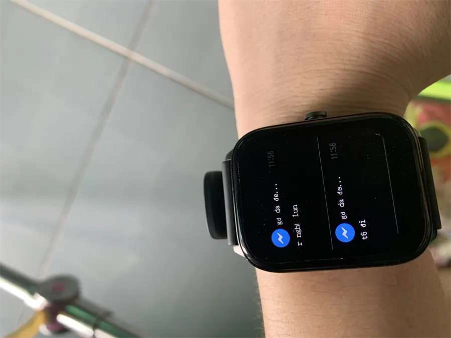 hách hàng review Đồng hồ thông minh HAYLOU GST 45.1mm Đen 6