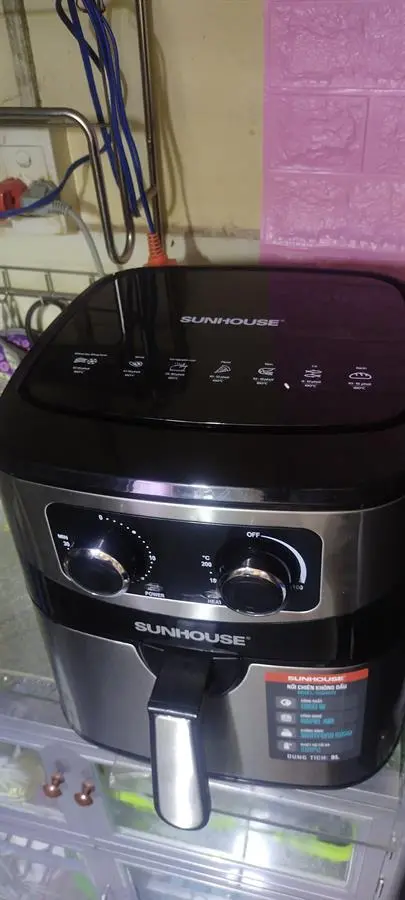 Khách hàng review Nồi chiên không dầu Sunhouse 9 lít SHD4035 31