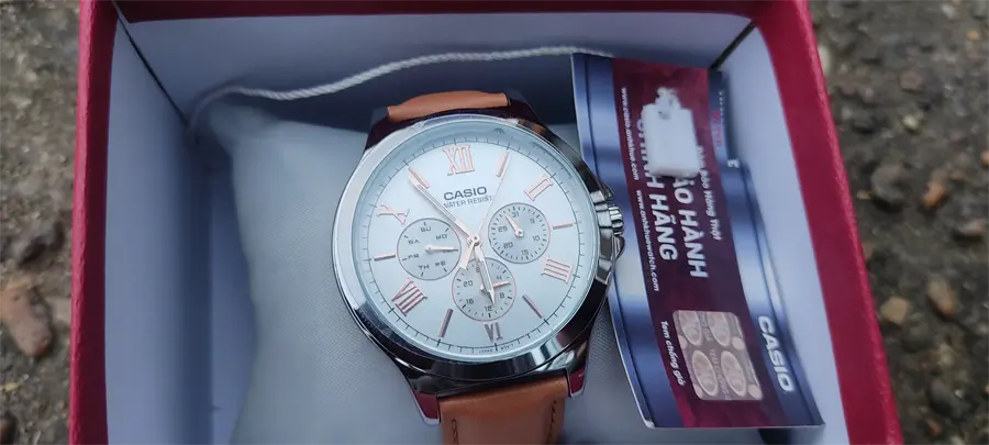 Khách hàng review Đồng hồ CASIO 41.5 mm Nam MTP-V300L-7A2UDF 4