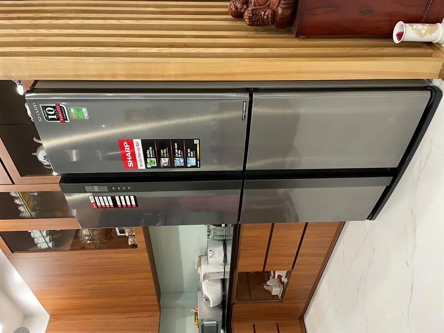 Khách hàng review Tủ lạnh Sharp Inverter 556 lít SJ-FX630V-ST 3