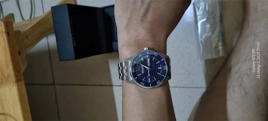 Khách hàng review Đồng hồ MVW 41 mm Nam MS079-01 2