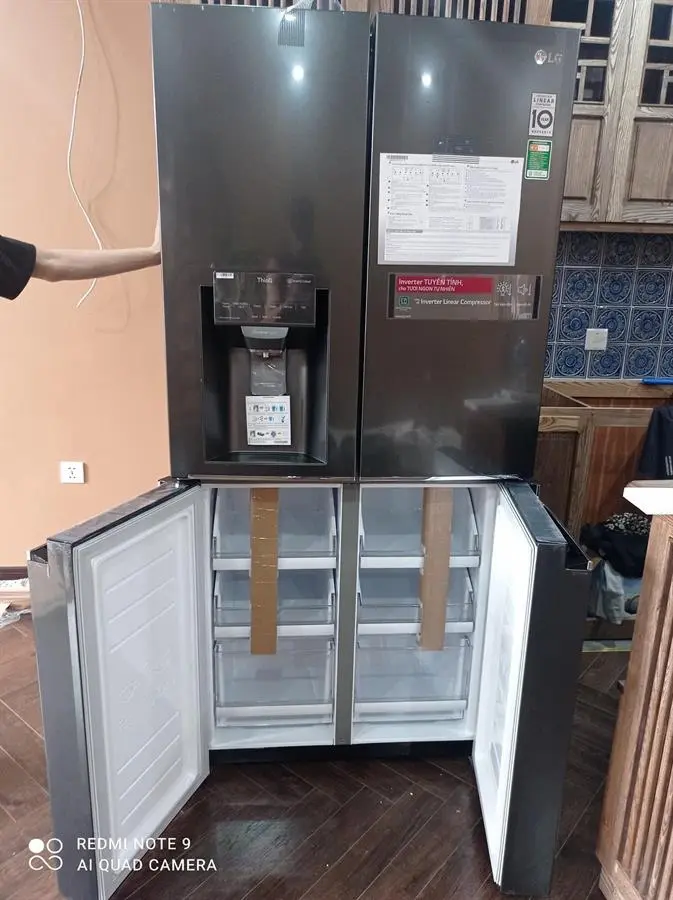 Khách hàng review Tủ lạnh LG Inverter 494 lít Multi Door GR-D22MB 2