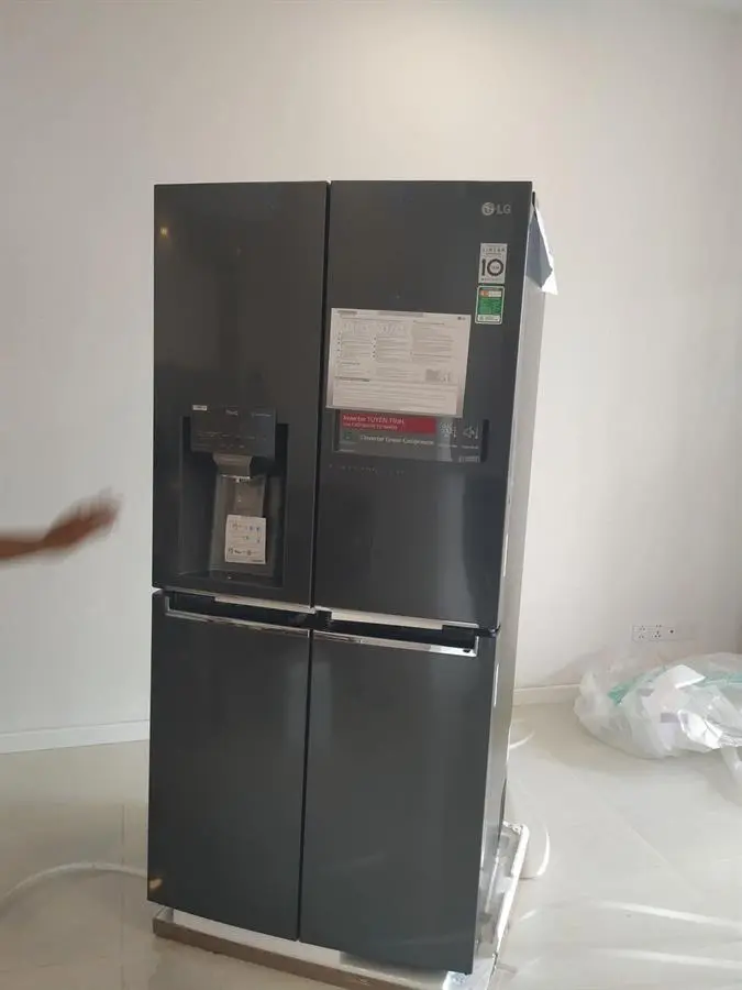 Khách hàng review Tủ lạnh LG Inverter 494 lít Multi Door GR-D22MB 1