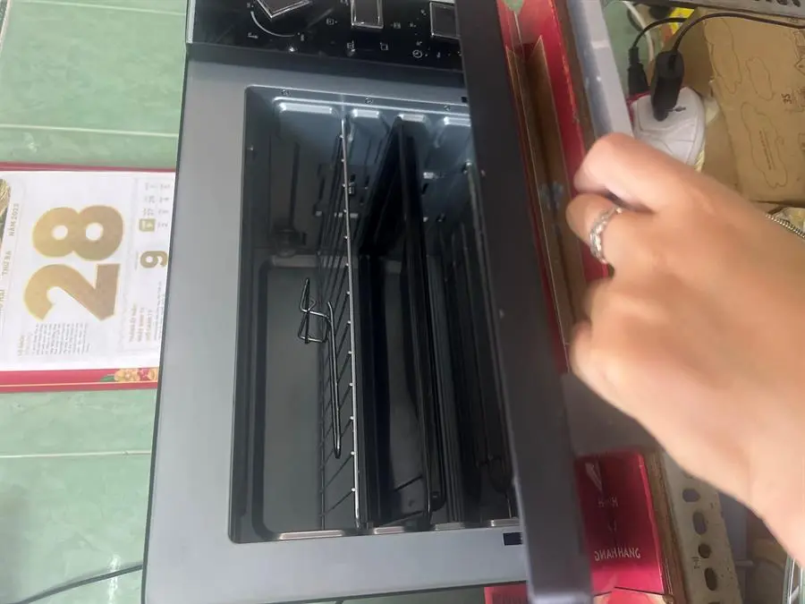 Khách hàng review Lò nướng Sanaky VH5099S2D 50 lít 5