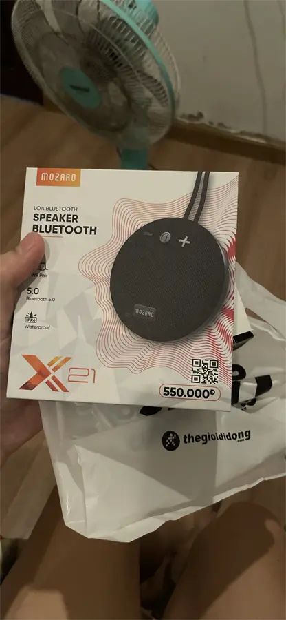 Khách hàng review Loa Bluetooth Mozard X21 7