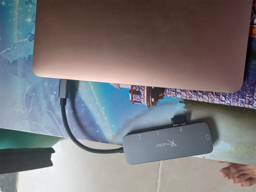 Khách hàng review Adapter chuyển đổi Type C 4 in 1 Xmobile DS122F 1