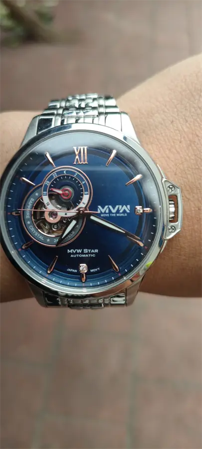 Khách hàng review Đồng hồ MVW STAR 41 mm Nam MSA003-03 1