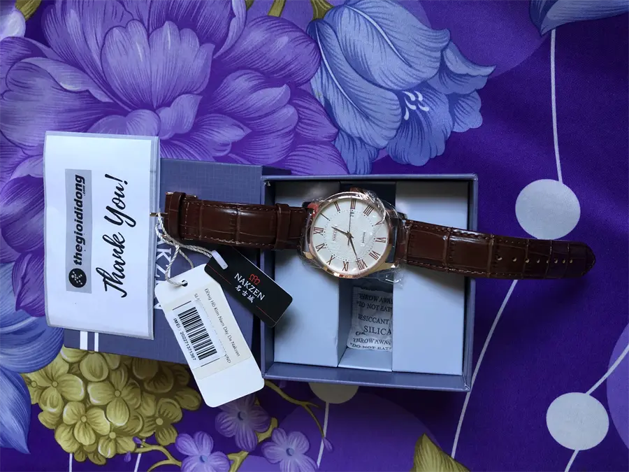 Khách hàng review Đồng hồ NAKZEN 40 mm Nam SL4043GREBN-7N0 6