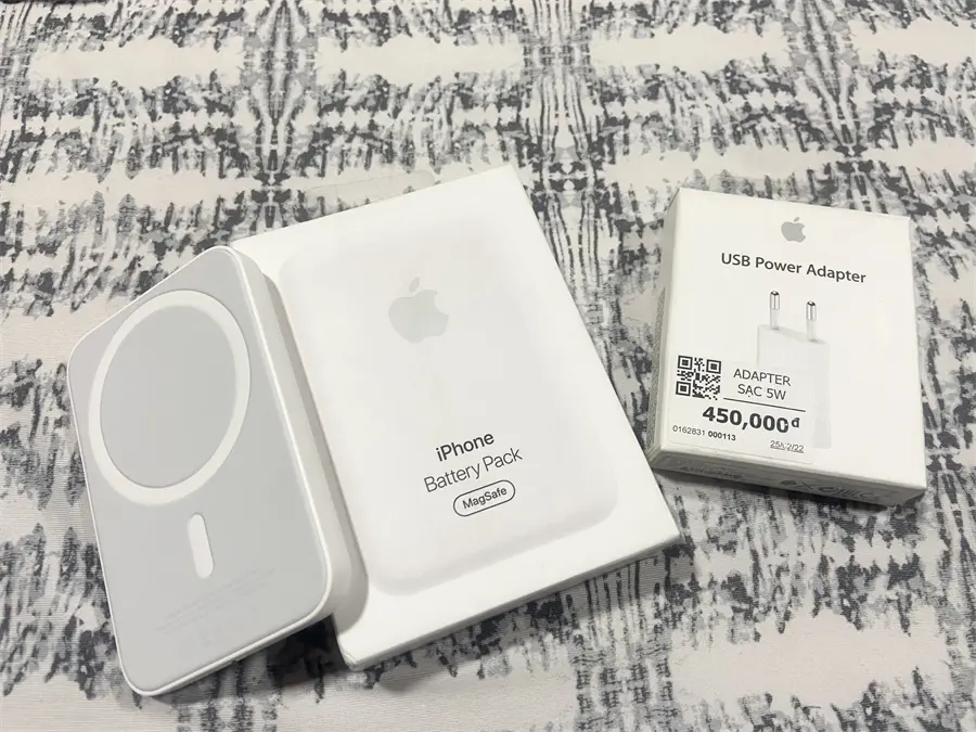 Khách hàng review Pin sạc dự phòng MagSafe Battery Pack 15W Apple MJWY3 1