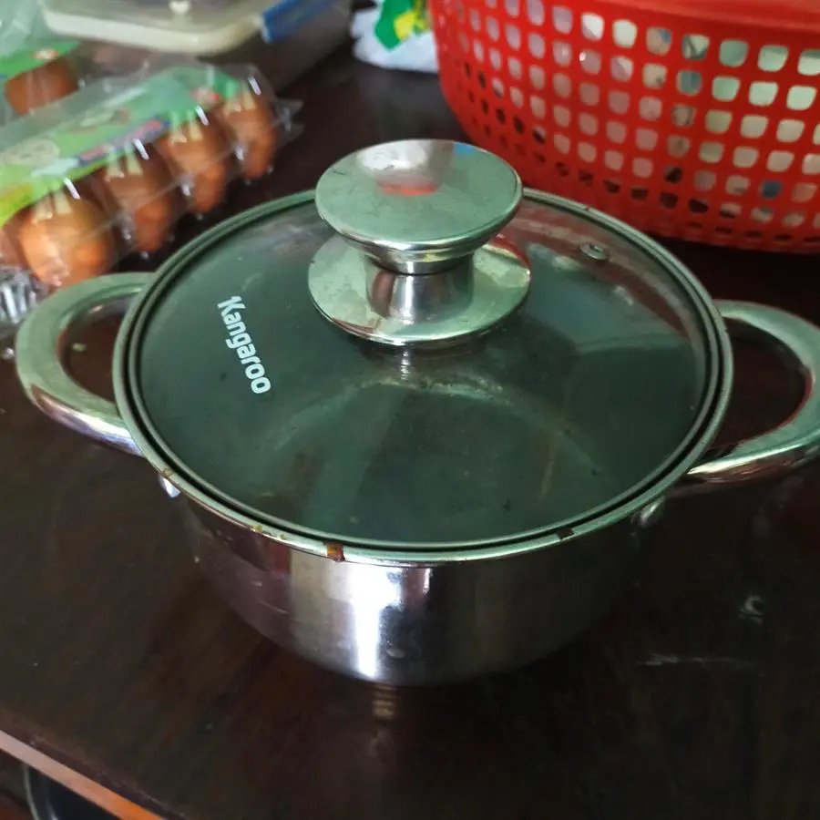 Khách hàng review Bộ 3 nồi inox 5 đáy nắp kính Kangaroo KG878 3