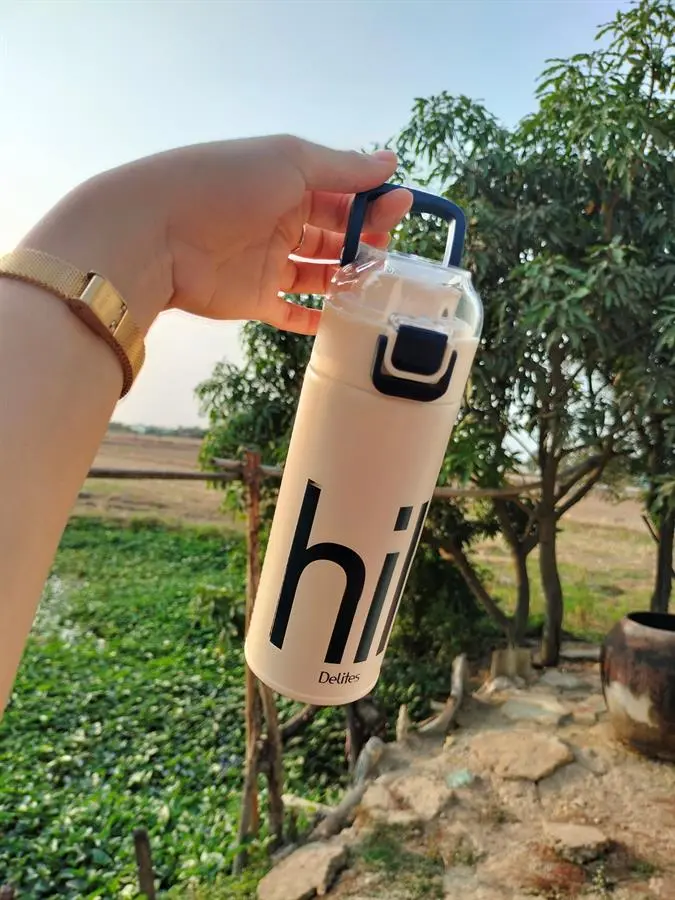Khách hàng review Bình giữ nhiệt inox 400 ml Delites XB-21136 4