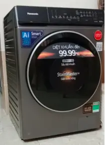 Khách hàng review Máy giặt Panasonic Inverter giặt 9.5 kg - sấy tiện ích 2 kg NA-V95FC1LVT 47