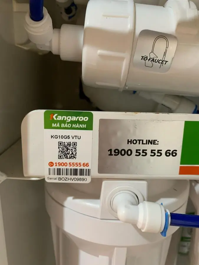 Khách hàng review Lõi lọc thô Kangaroo số 1 PP 5 micron 4