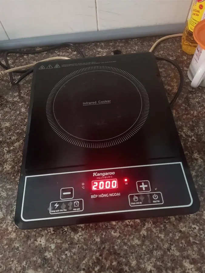 Khách hàng review Bếp hồng ngoại đơn Kangaroo KG20IFP1 2000W 12