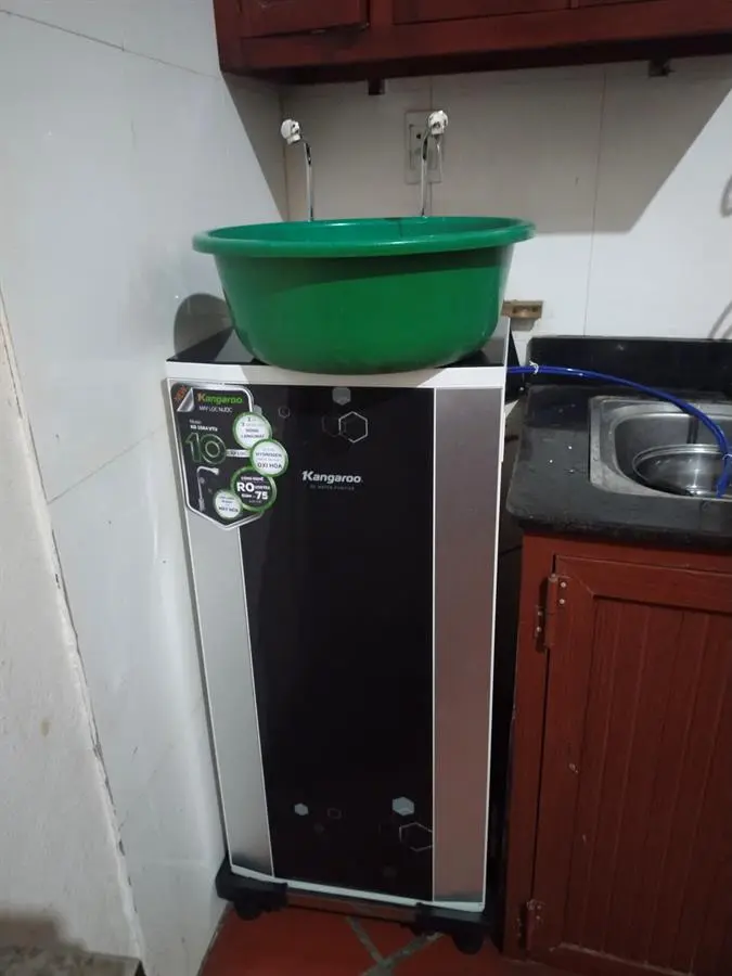Khách hàng review Máy lọc nước RO nóng nguội lạnh Hydrogen Kangaroo KG10A4VTU 10 lõi 23