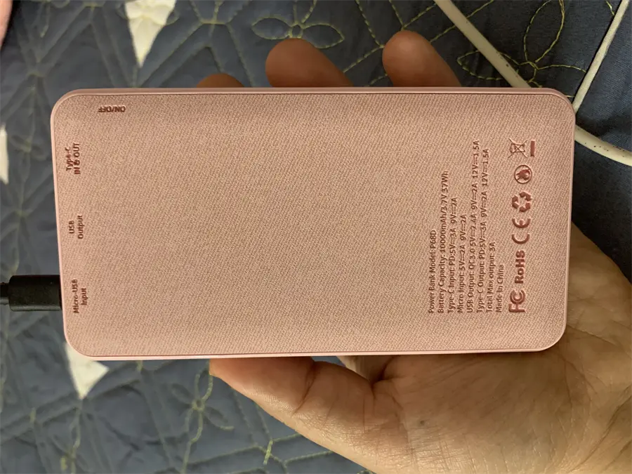 Khách hàng review Pin sạc dự phòng Polymer 10.000 mAh Type C PD QC3.0 18W Xmobile P68D 7