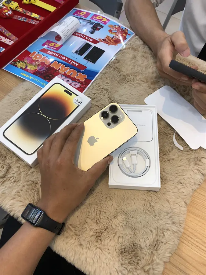 Khách hàng review Điện thoại iPhone 14 Pro Max 128GB 37