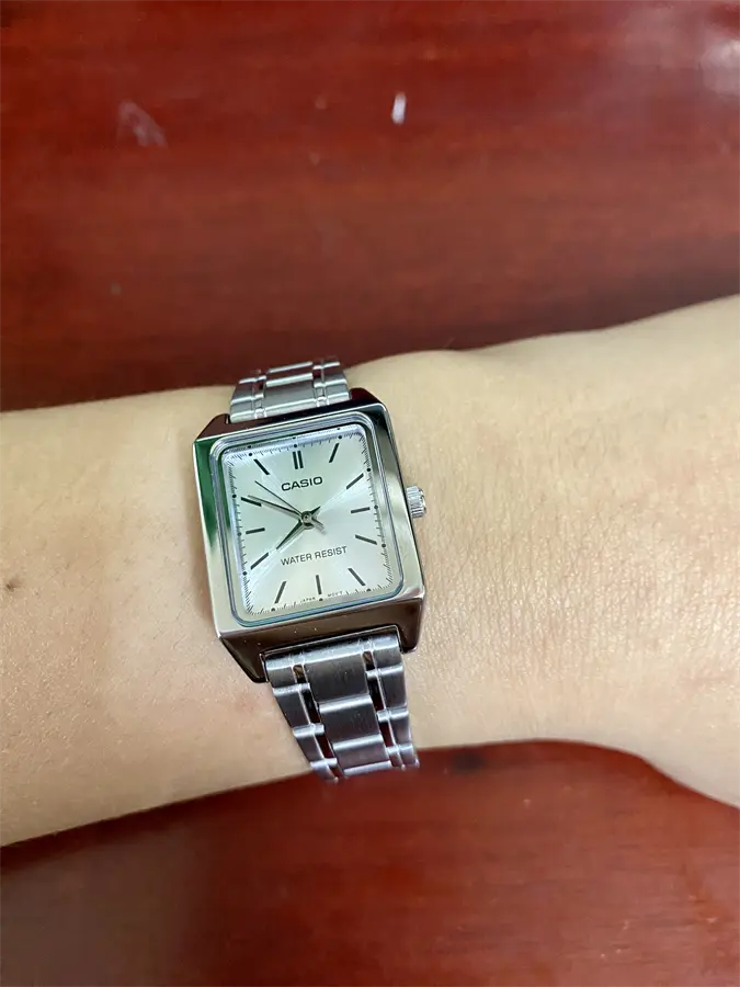 Khách hàng review Đồng hồ CASIO Timeless 22.2 mm Nữ LTP-V007D-7EUDF 3