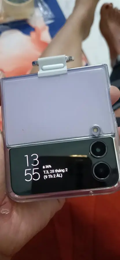 Khách hàng review Điện thoại Samsung Galaxy Z Flip4 5G 128GB 3
