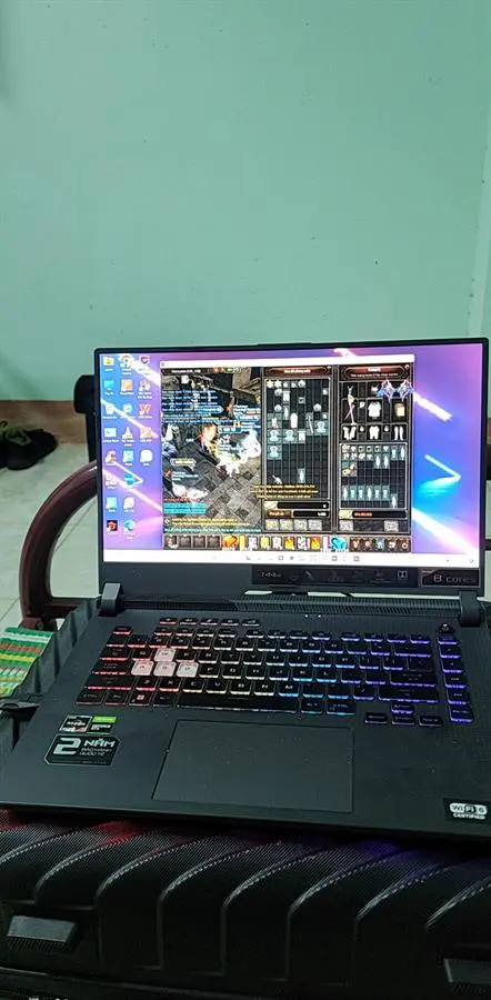 Khách hàng review Laptop Asus Gaming ROG Strix G15 G513IH R7 4800H/8GB/512GB/4GB GTX1650/144Hz/Win11 (HN015W) 12