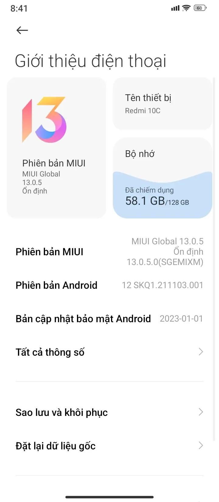 Khách hàng review Điện thoại Xiaomi Redmi 10C 128GB 2