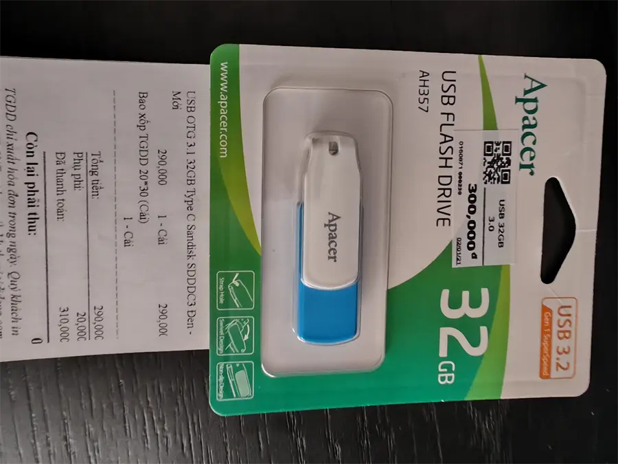 Khách hàng review USB OTG 3.1 32GB Type C Sandisk SDDDC3 4