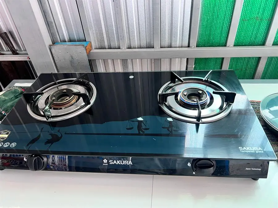Khách hàng review Bếp ga đôi Sakura SA-695SG 10