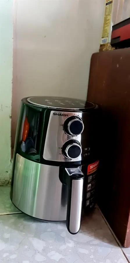 Khách hàng review Nồi chiên không dầu Sharp 4.2 lít KF-AF42MV-ST 2