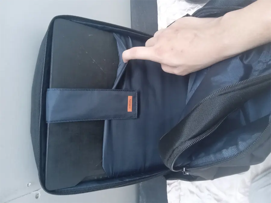 Khách hàng review Balo Laptop 15.6 inch Xiaomi Mi Business 2 ZJB4195GL 3