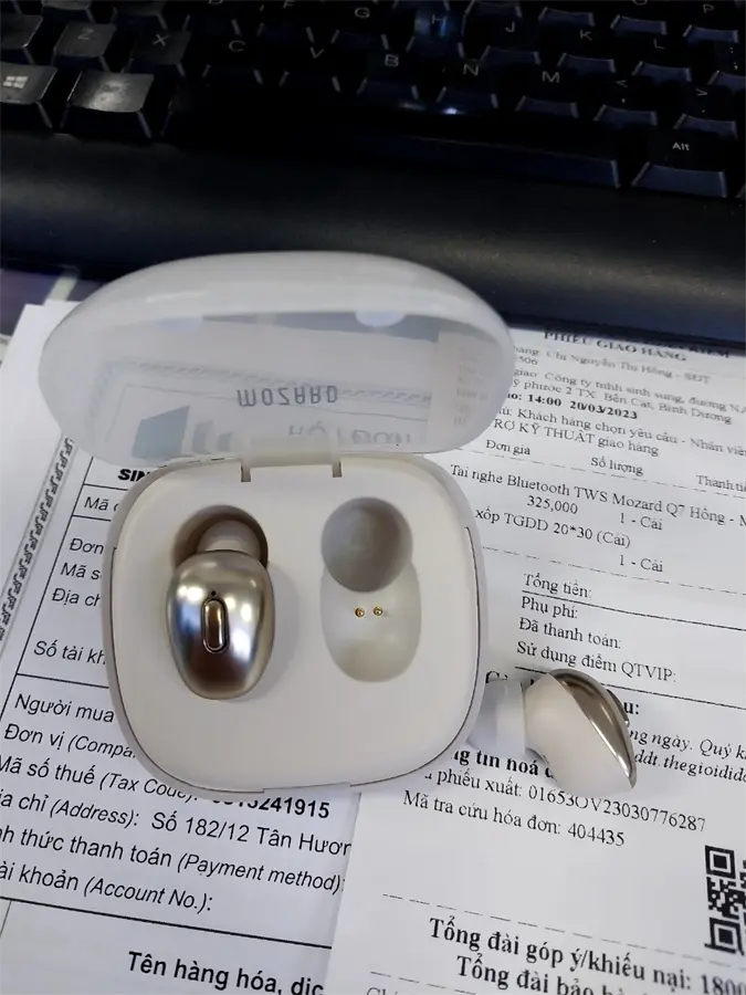 Khách hàng review Tai nghe Bluetooth True Wireless Mozard Q7 1
