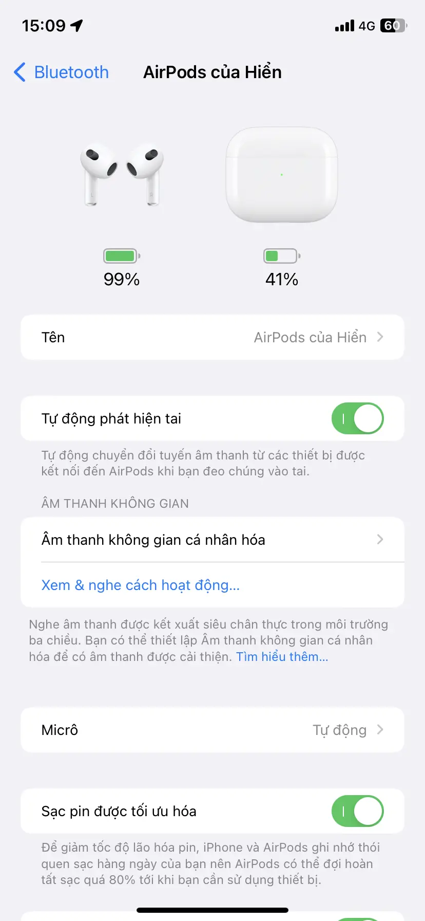 Khách hàng review AirPods 3 13