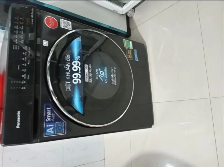 Khách hàng review Máy giặt sấy Panasonic Inverter giặt 10.5 kg - sấy 6 kg NA-S056FR1BV 2