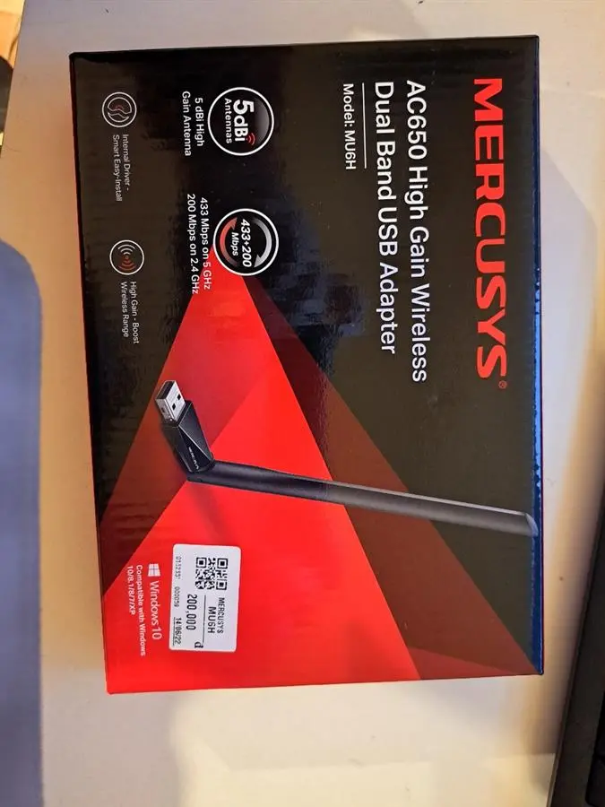 Khách hàng review USB Wifi AC650 Mercusys MU6H 3