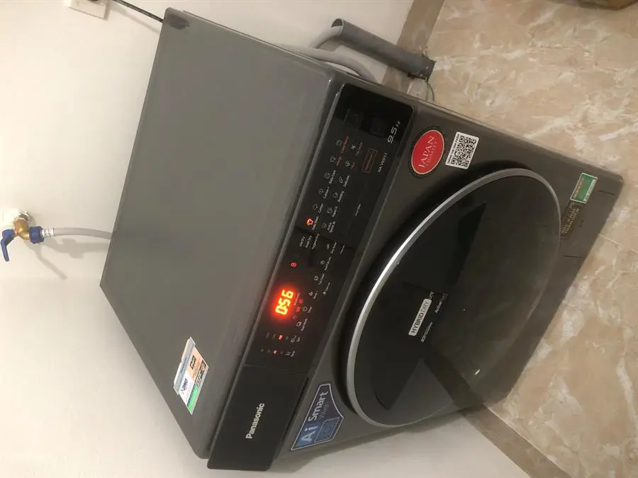Khách hàng review Máy giặt Panasonic Inverter giặt 9.5 kg - sấy tiện ích 2 kg NA-V95FC1LVT 41