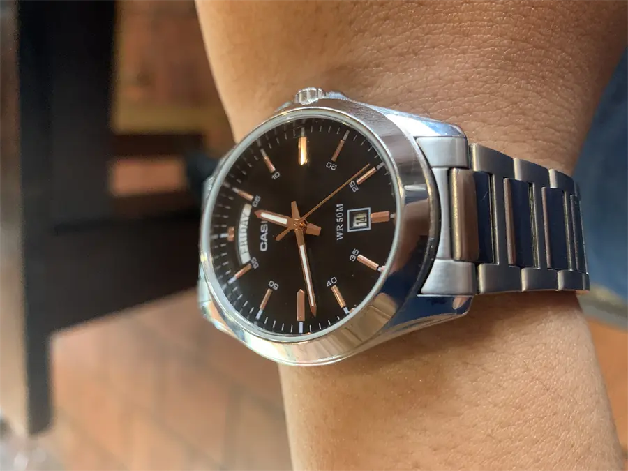 Khách hàng review Đồng hồ CASIO Timeless 40 mm Nam MTP-1370D-1A2VDF 1
