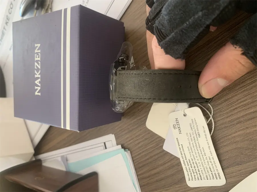 Khách hàng review Đồng hồ Nakzen 43.8 mm Nam SL8403G-1 1
