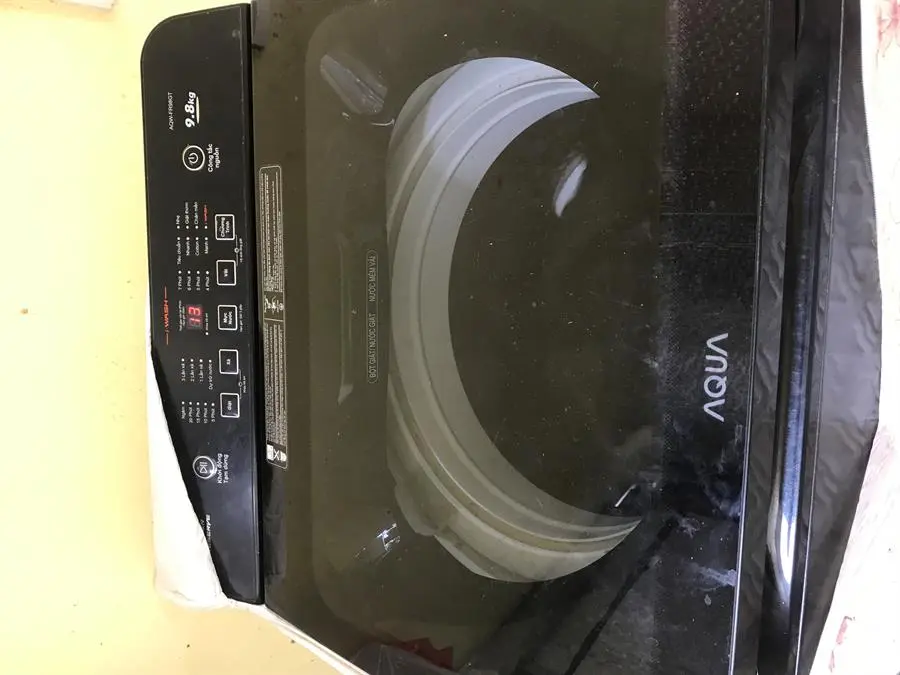 Khách hàng review Máy giặt Aqua 9.8 kg AQW-FR98GT.BK 8