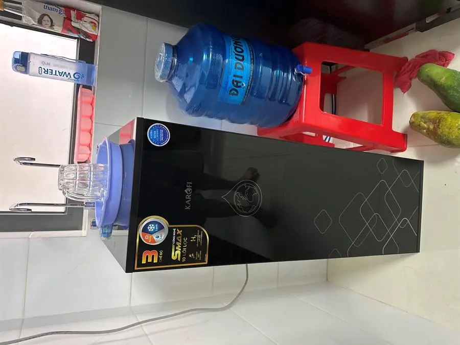 Khách hàng review Máy lọc nước RO nóng nguội lạnh Hydrogen Karofi KAD-X39 10 lõi 69