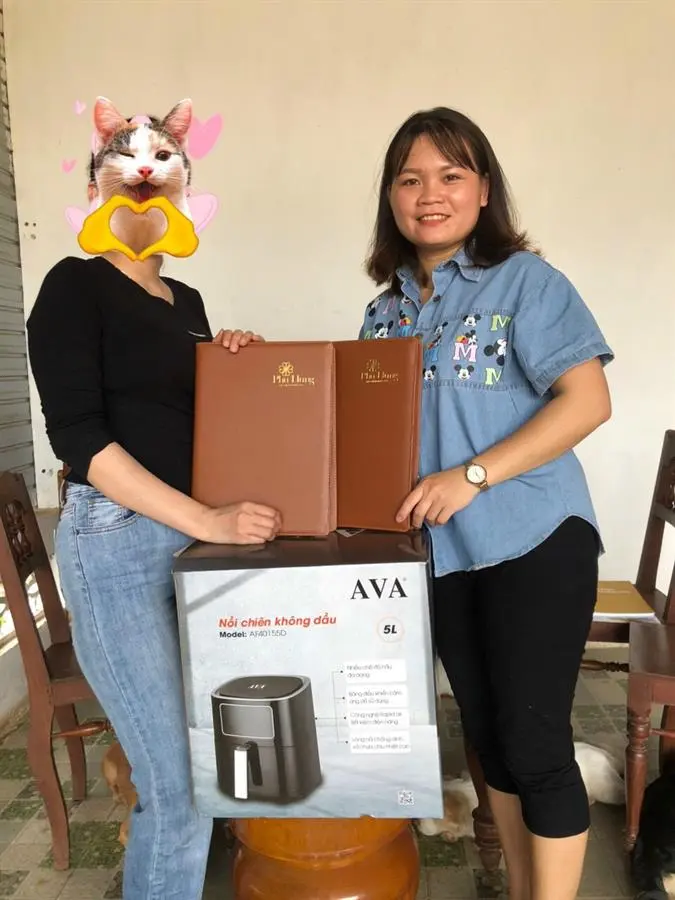 Khách hàng review Nồi chiên không dầu AVA 5 lít AF40155D 3