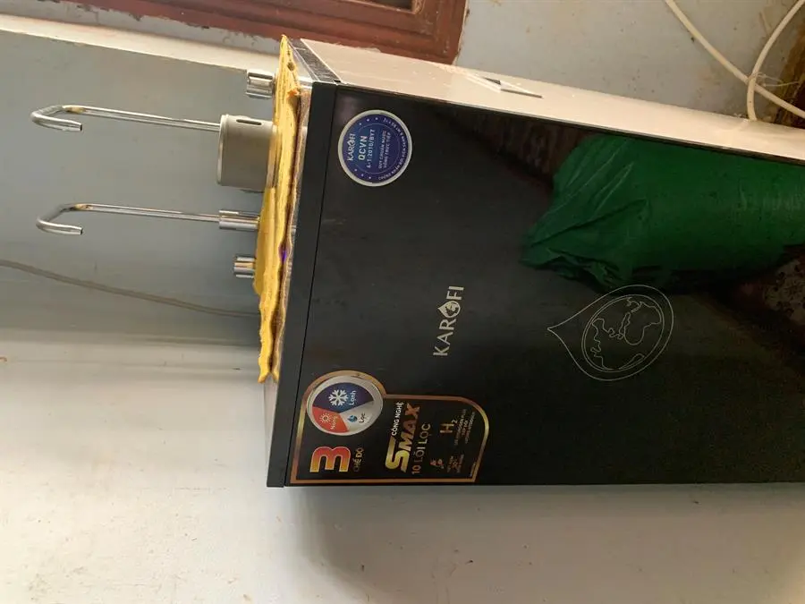 Khách hàng review Máy lọc nước RO nóng nguội lạnh Hydrogen Karofi KAD-X39 10 lõi 68